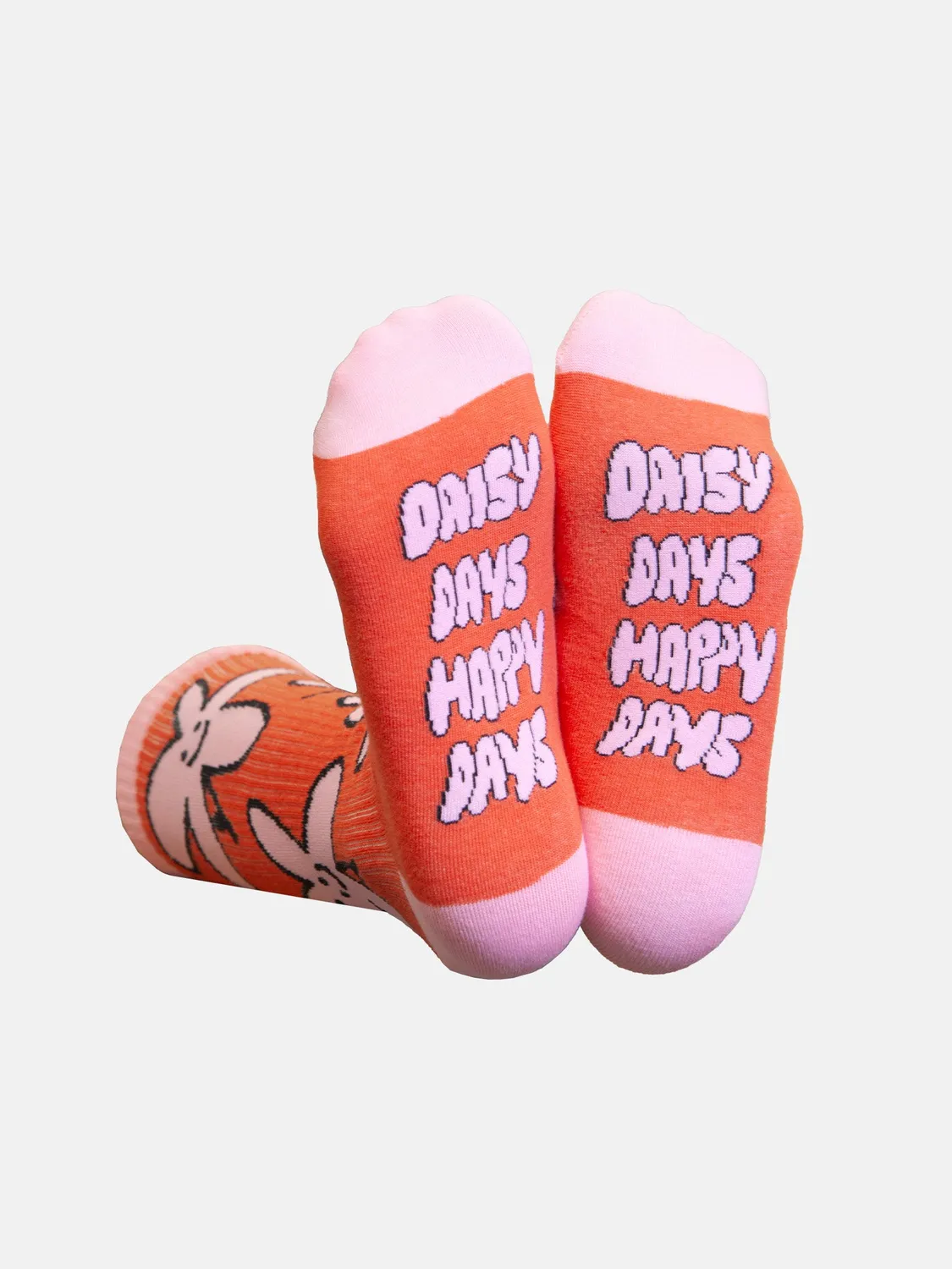 Eat My Socks Daisy strømper marguerit 1 par bomuld
