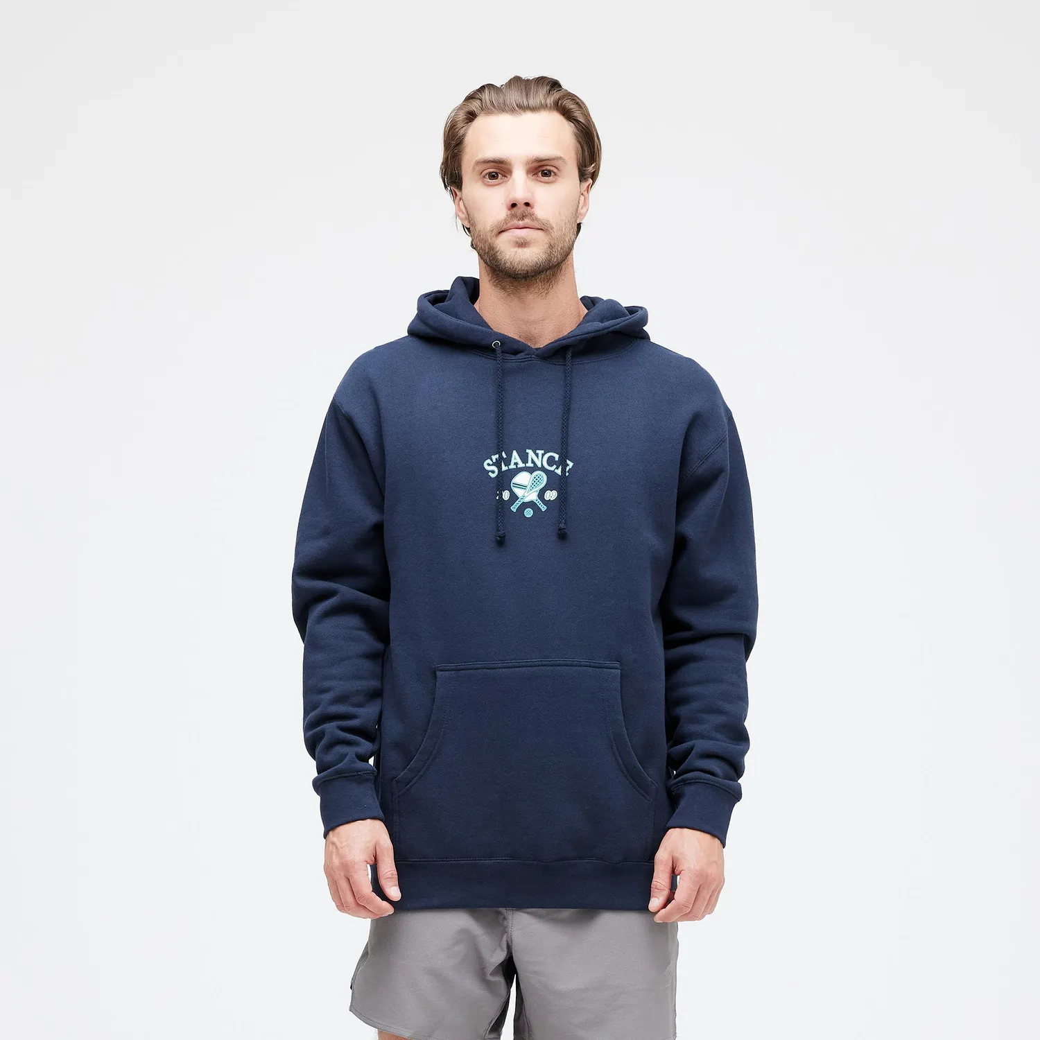 Stance Pickled Hoodie navy bomuldsblend hætte