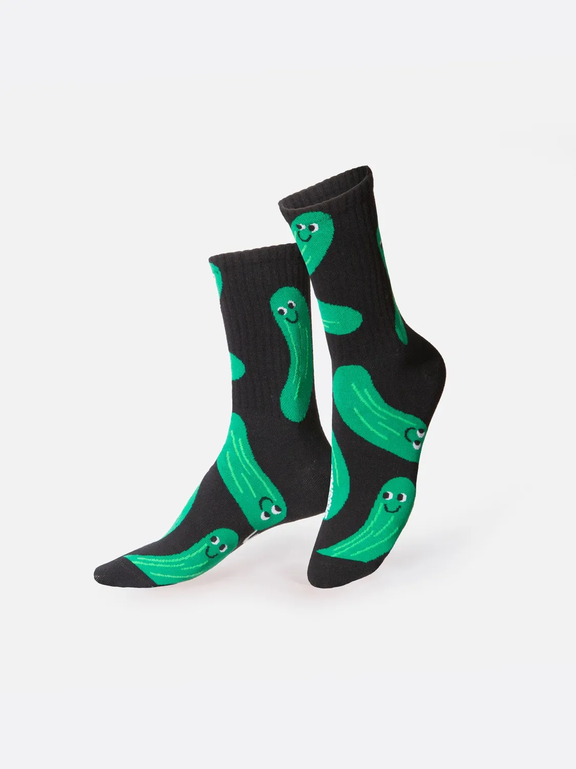 Eat My Socks Pickles Flat-Pack strømper bomuld