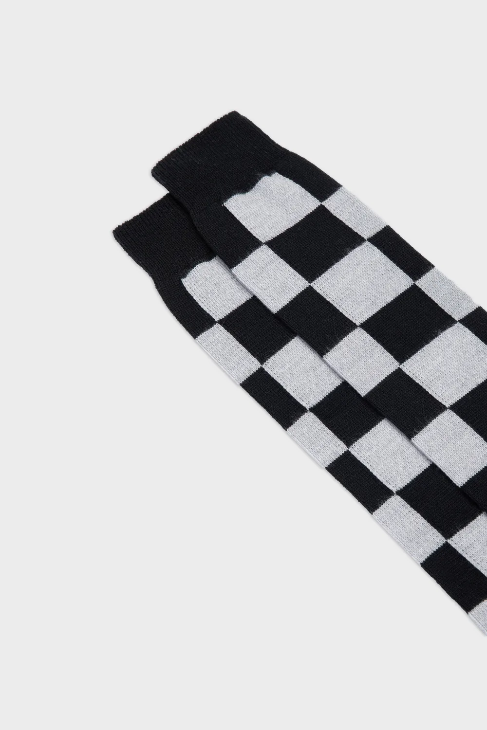 Bresciani Essentials Adamo uldstrømper black-grey 1 par