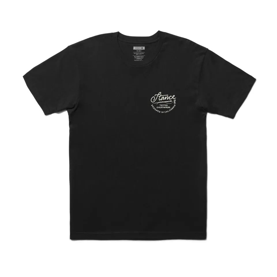 Stance Standard Issue t-shirt sort bomuld