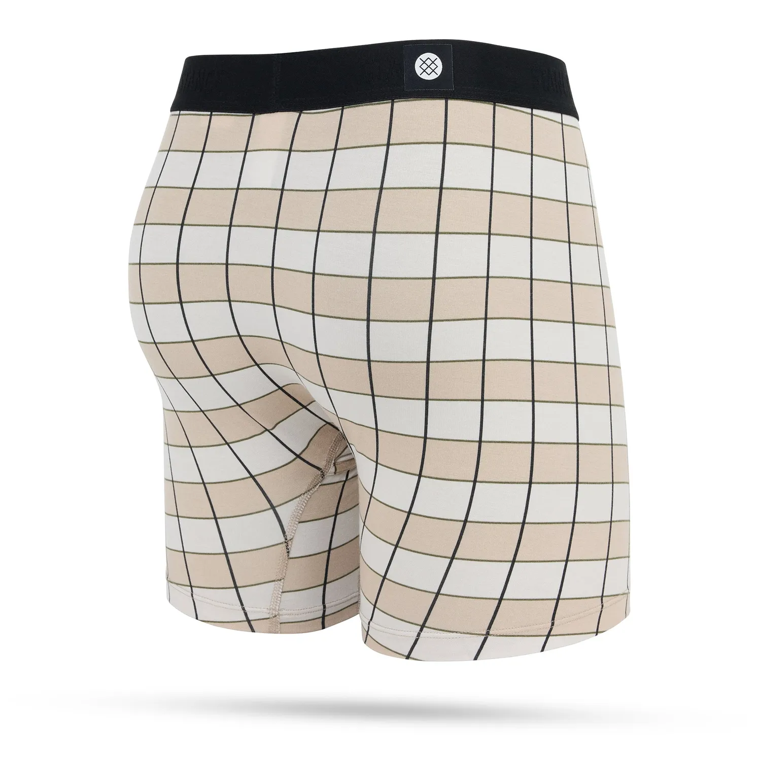 Stance Kitchen Tile Boxer Brief grå blød