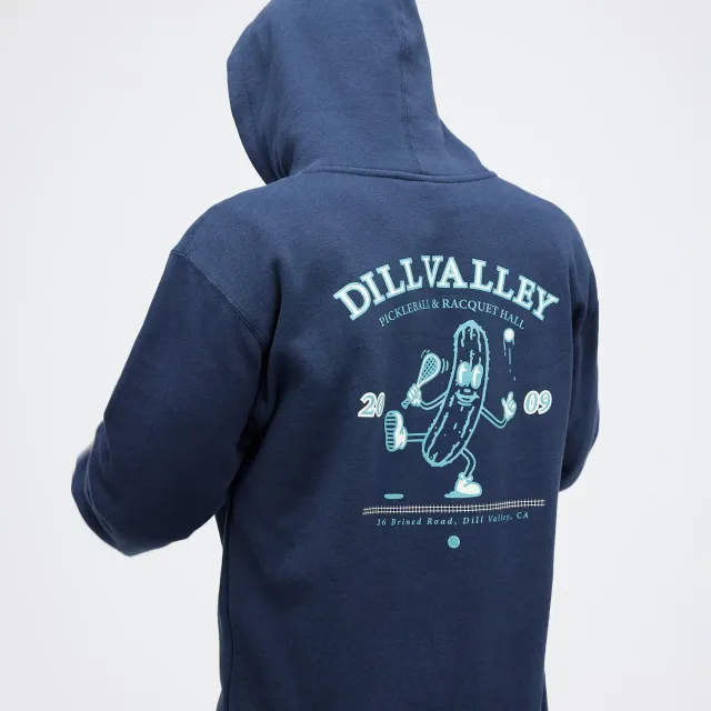 Stance Pickled Hoodie navy bomuldsblend hætte