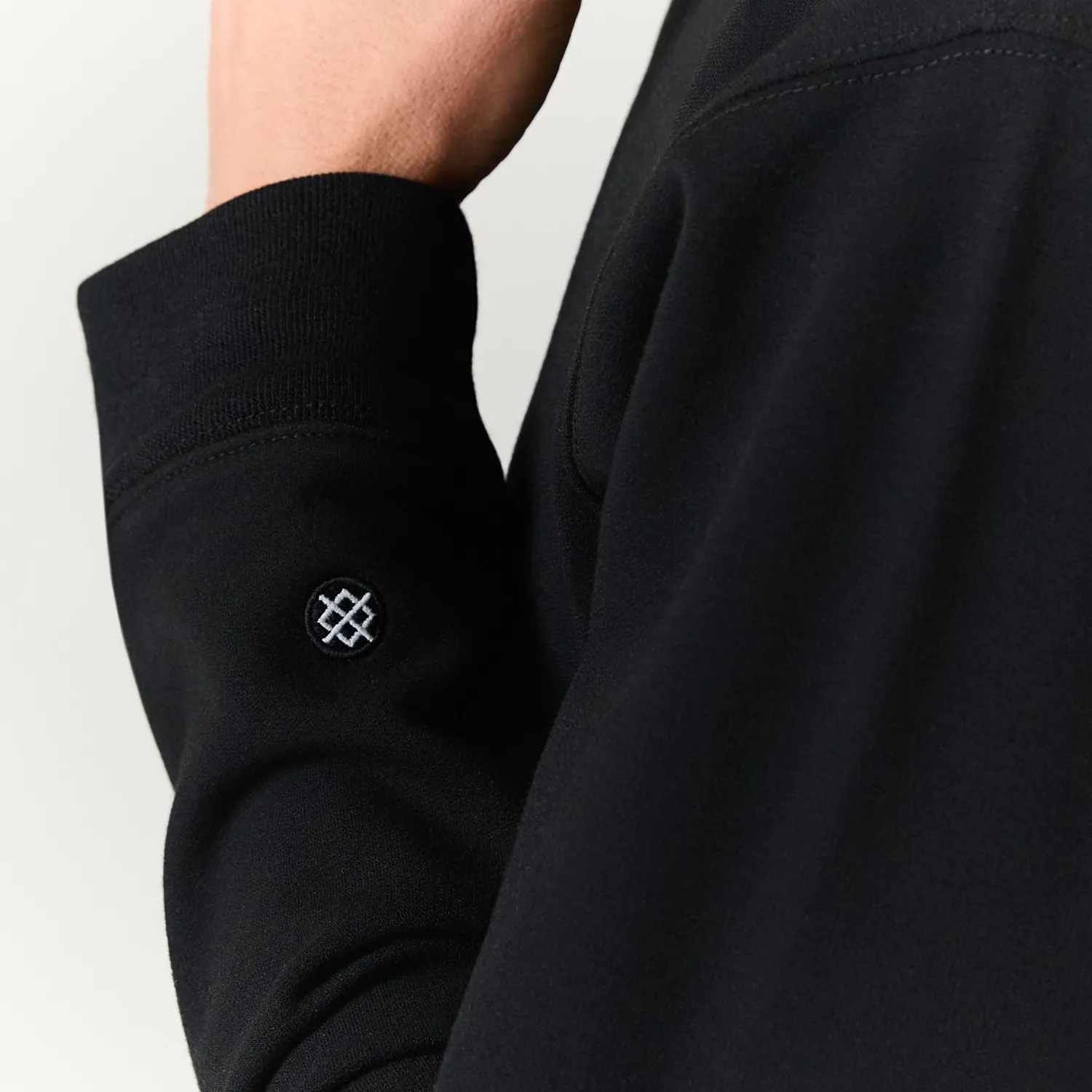 Stance Aura Crew sweatshirt sort afslappet