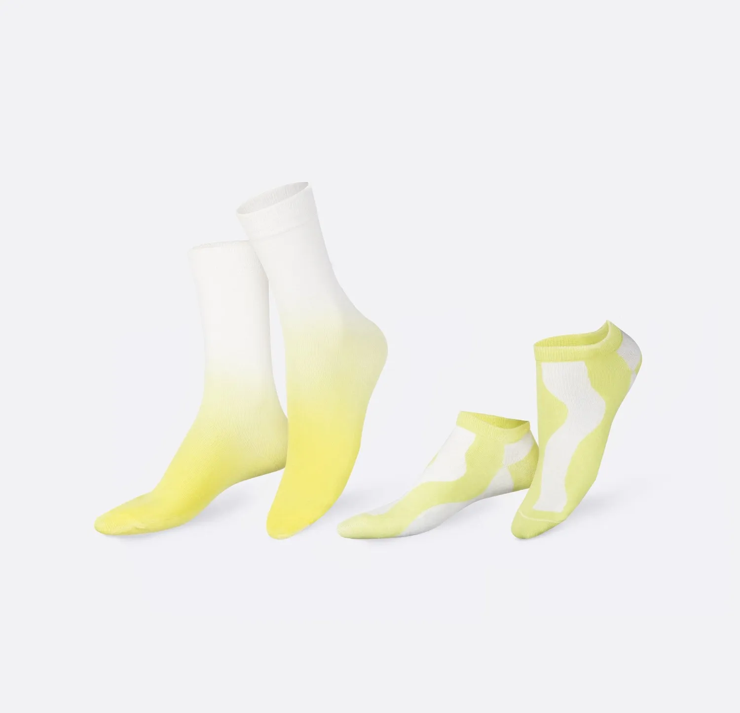 Eat My Socks Iced Tea Lemon sokker 2 par bomuld