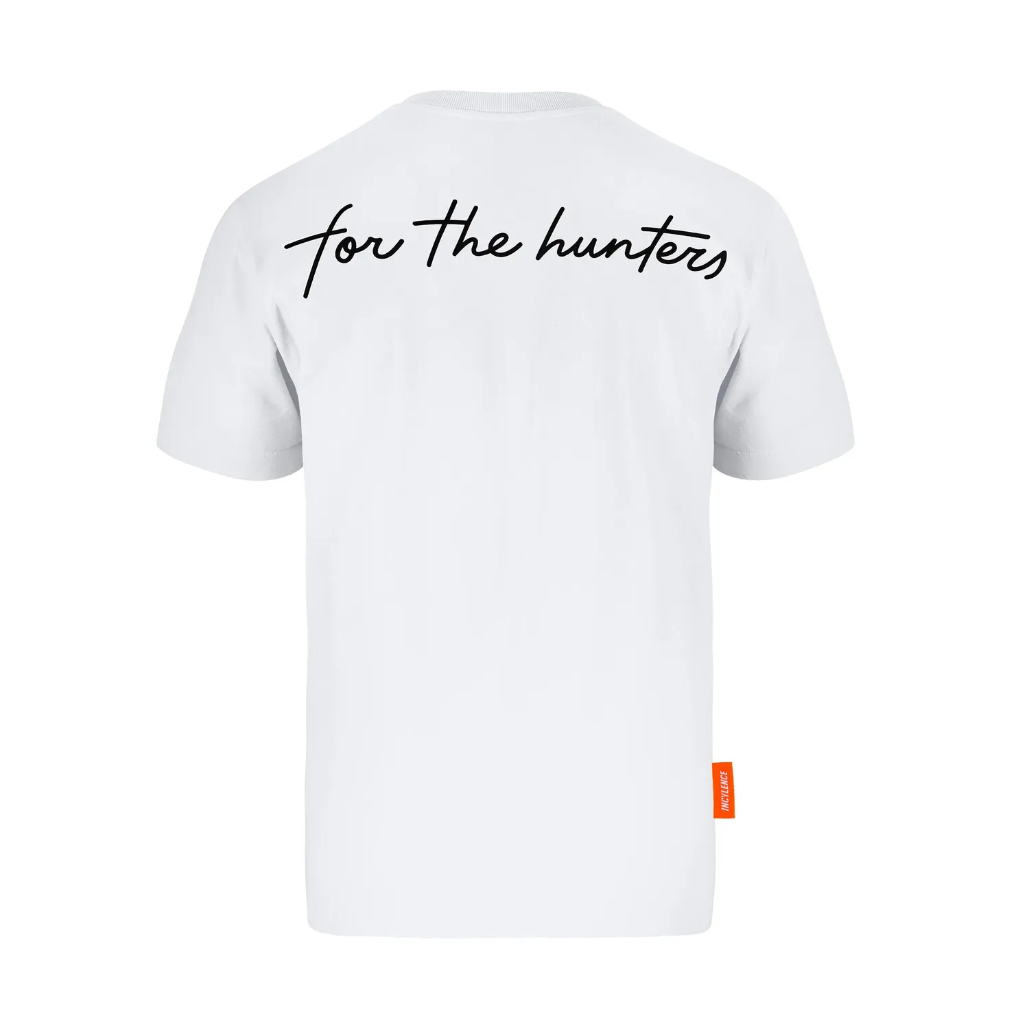 Incylence One Men V2 t-shirt hvid økologisk bomuld