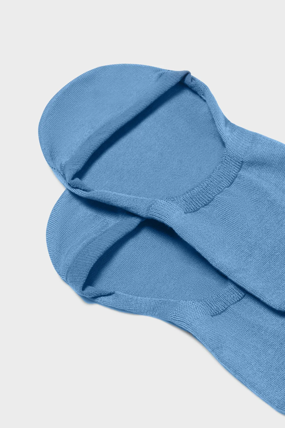 Bresciani Essentials Ennio sneakersokker lyseblå bomuld
