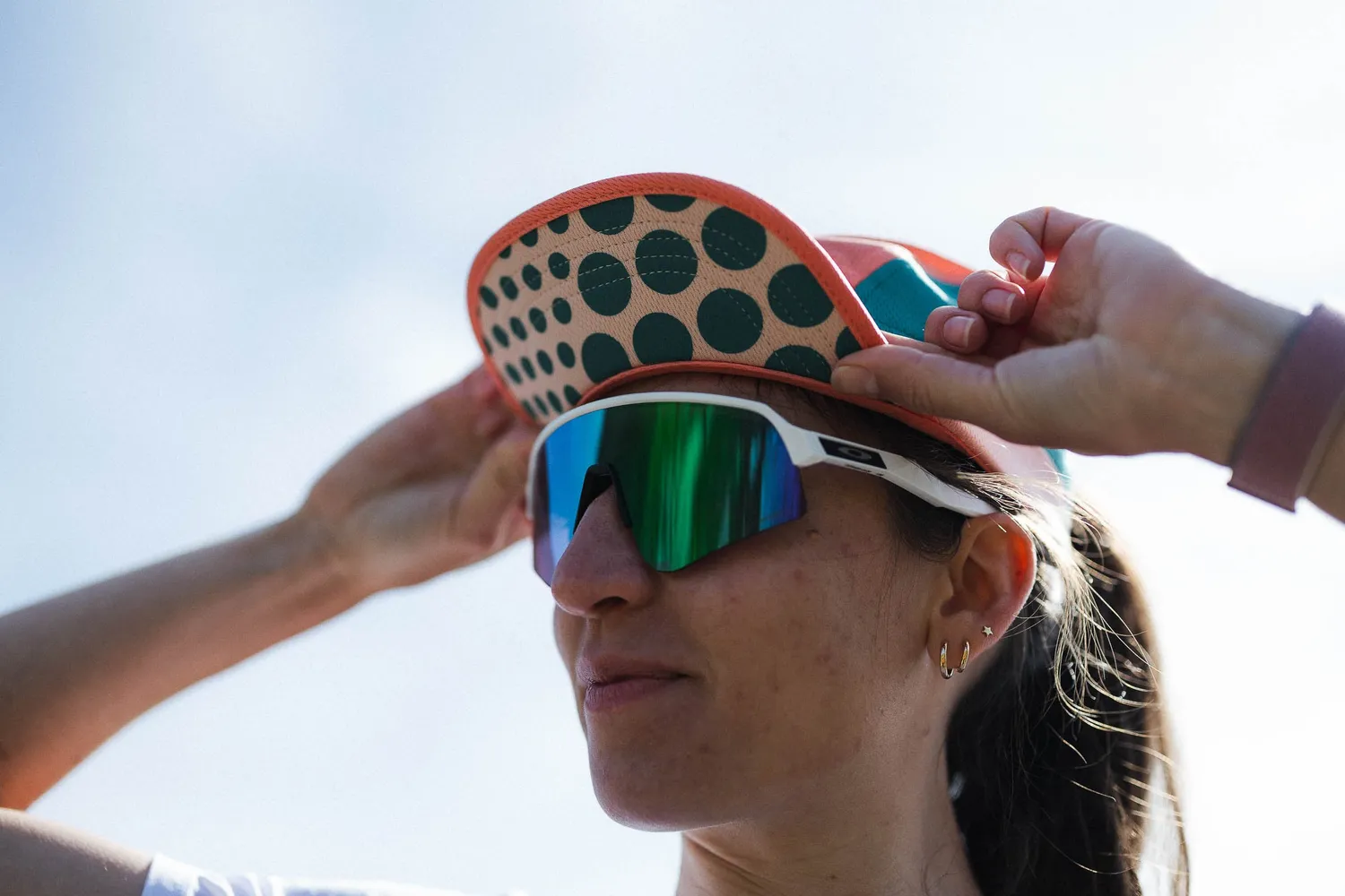 Incylence Trail Running Cap løbekasket scarlett moss åndbar