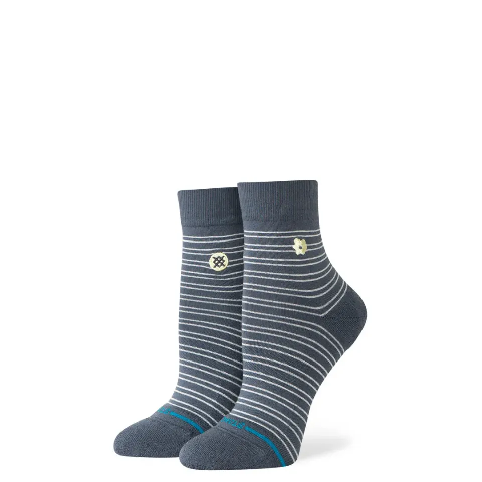 Stance Daisy Lowrider strømper blå quarter