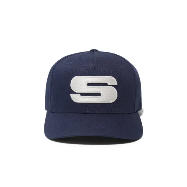 Stance Icon snapback kasket hvid navy unisex
