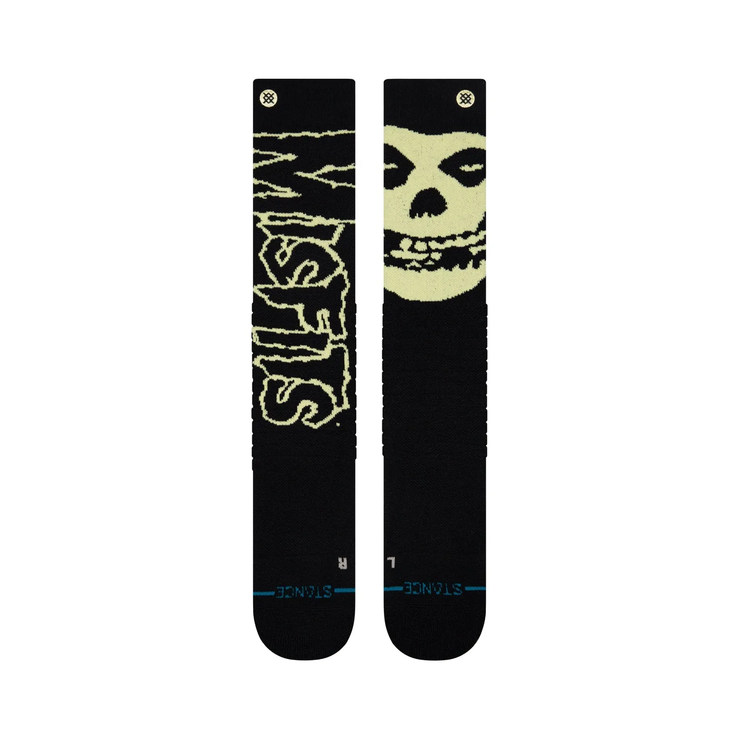 Stance Misfits Wool strømper sort uld