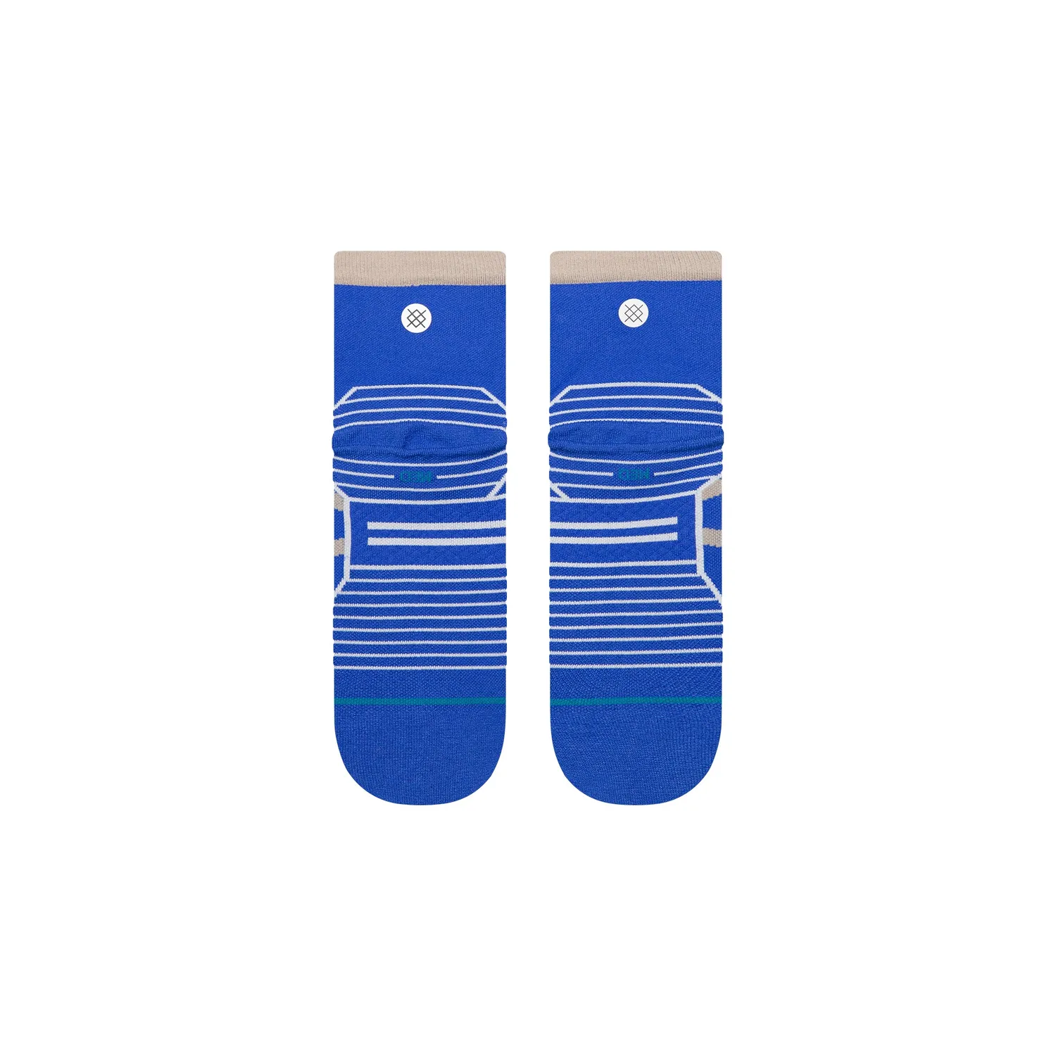 Stance Crossover Ultra Light Quarter sokker cobalt blue