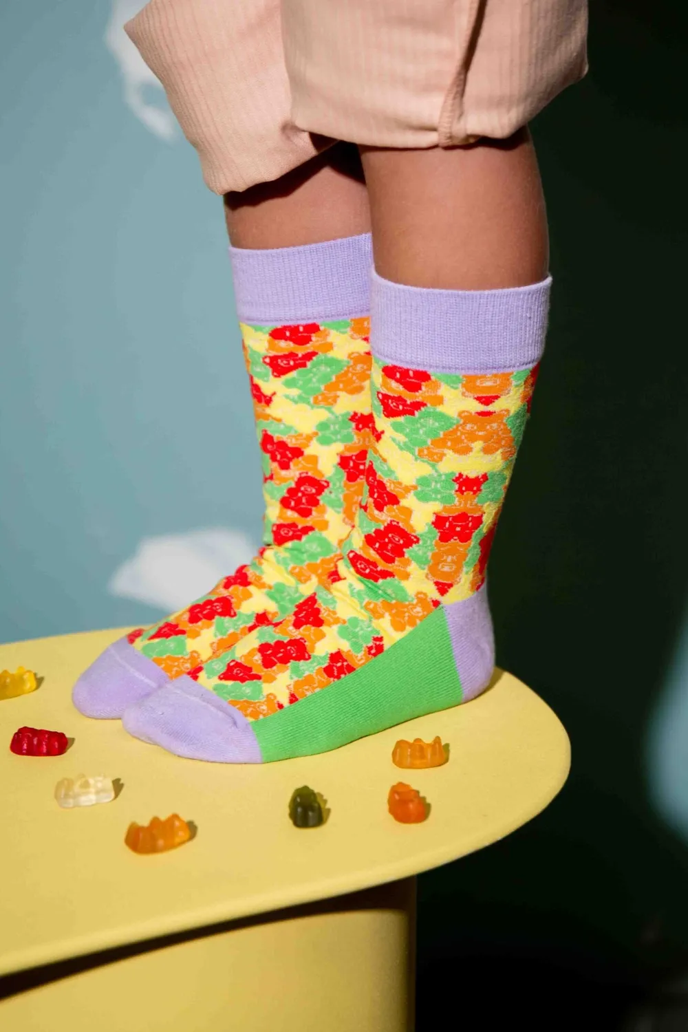 Eat My Socks Jelly Bear børnesokker vingummi