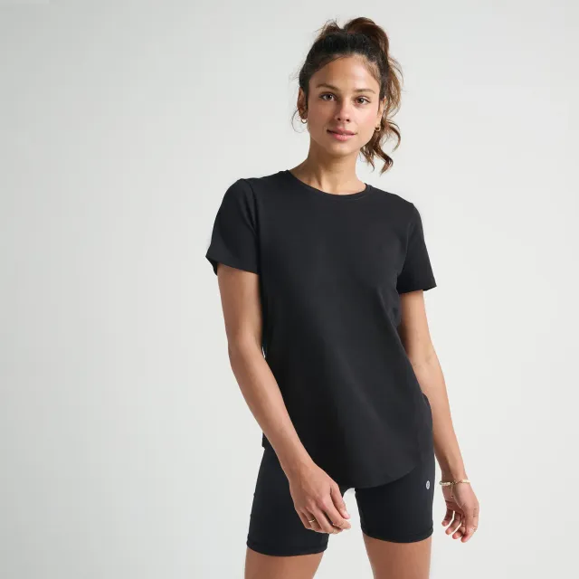Stance Get Set performance t-shirt sort dame