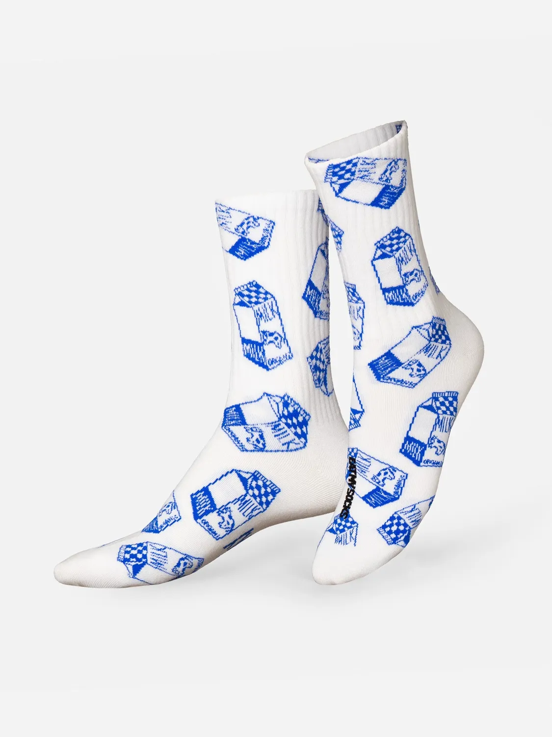 Eat My Socks Milky Day sokker 1 par hvid