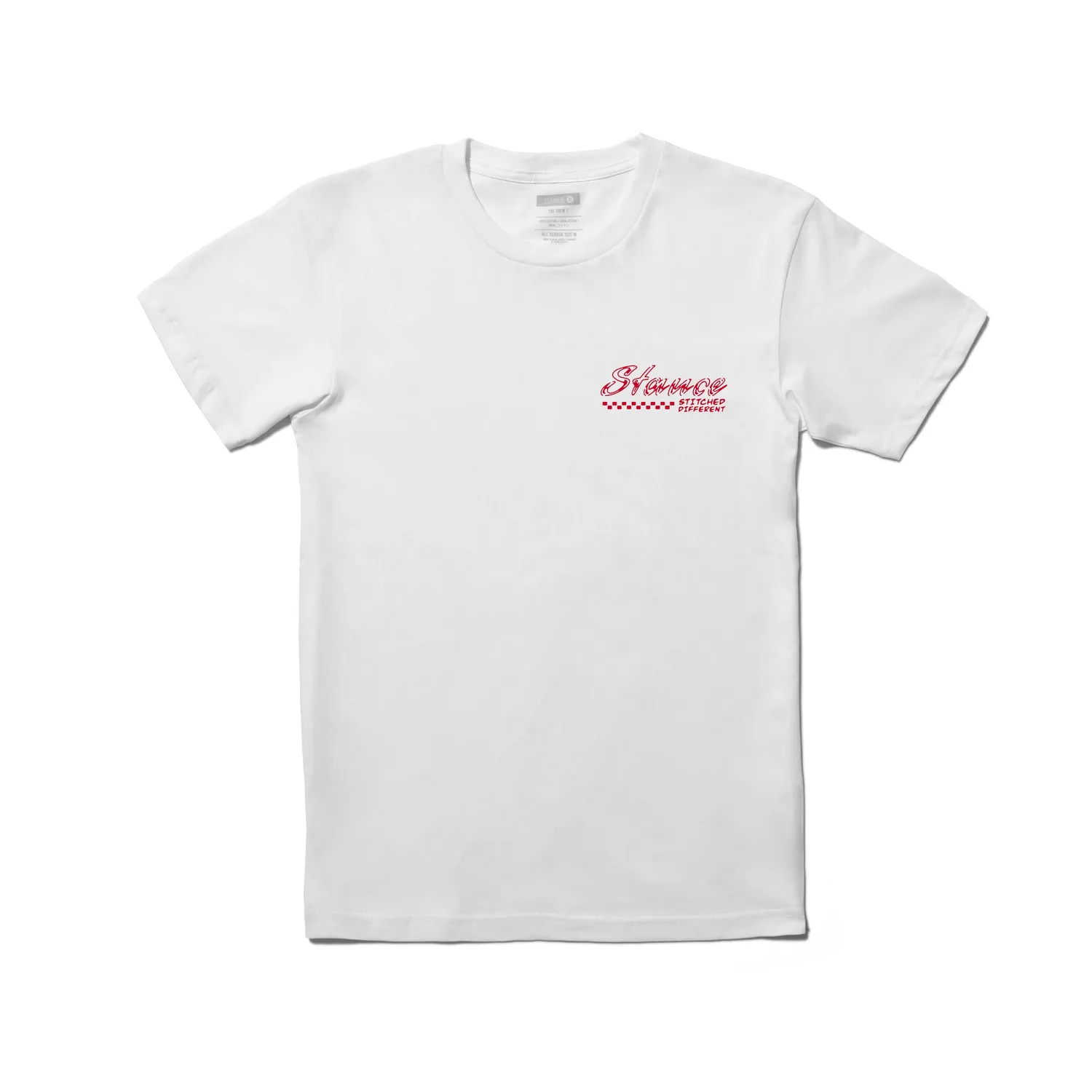 Stance Surfer Boy t-shirt hvid Stranger Things