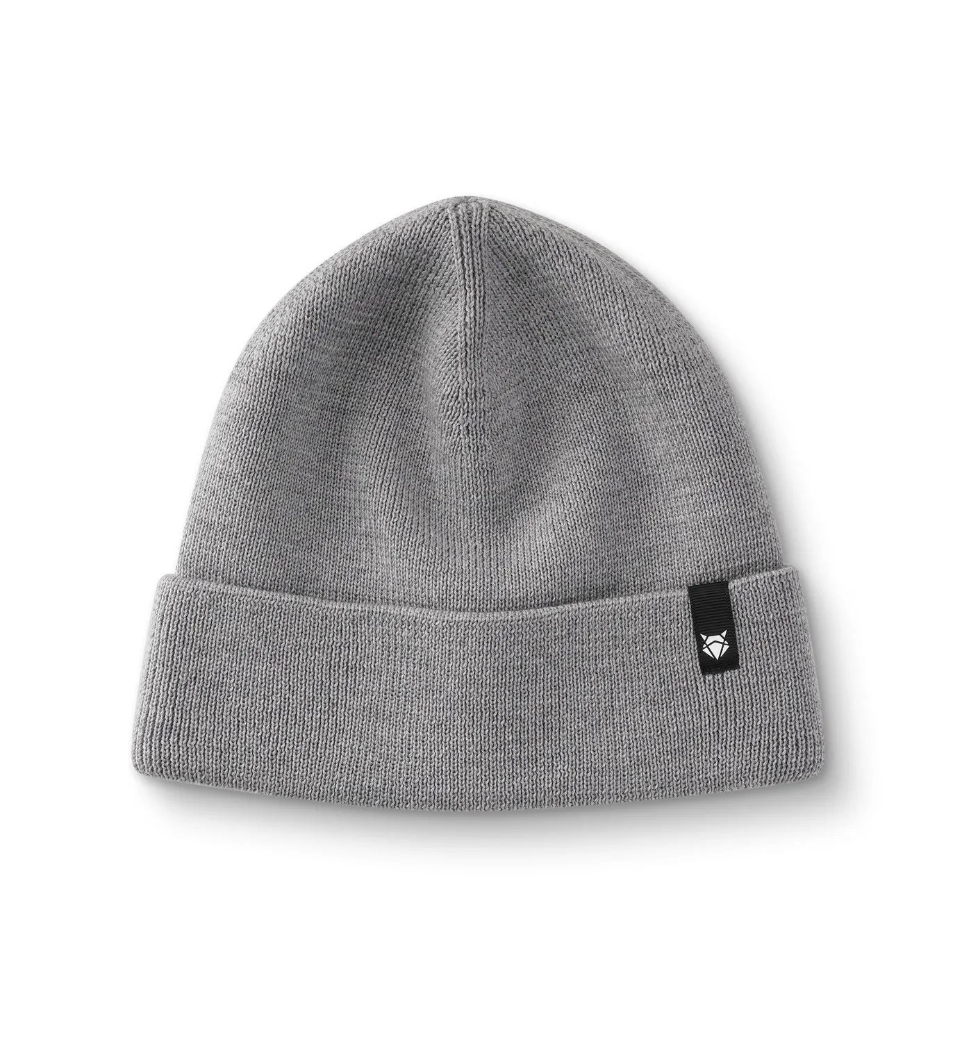 Incylence Merino Beanie Light Grey hue økologisk uld