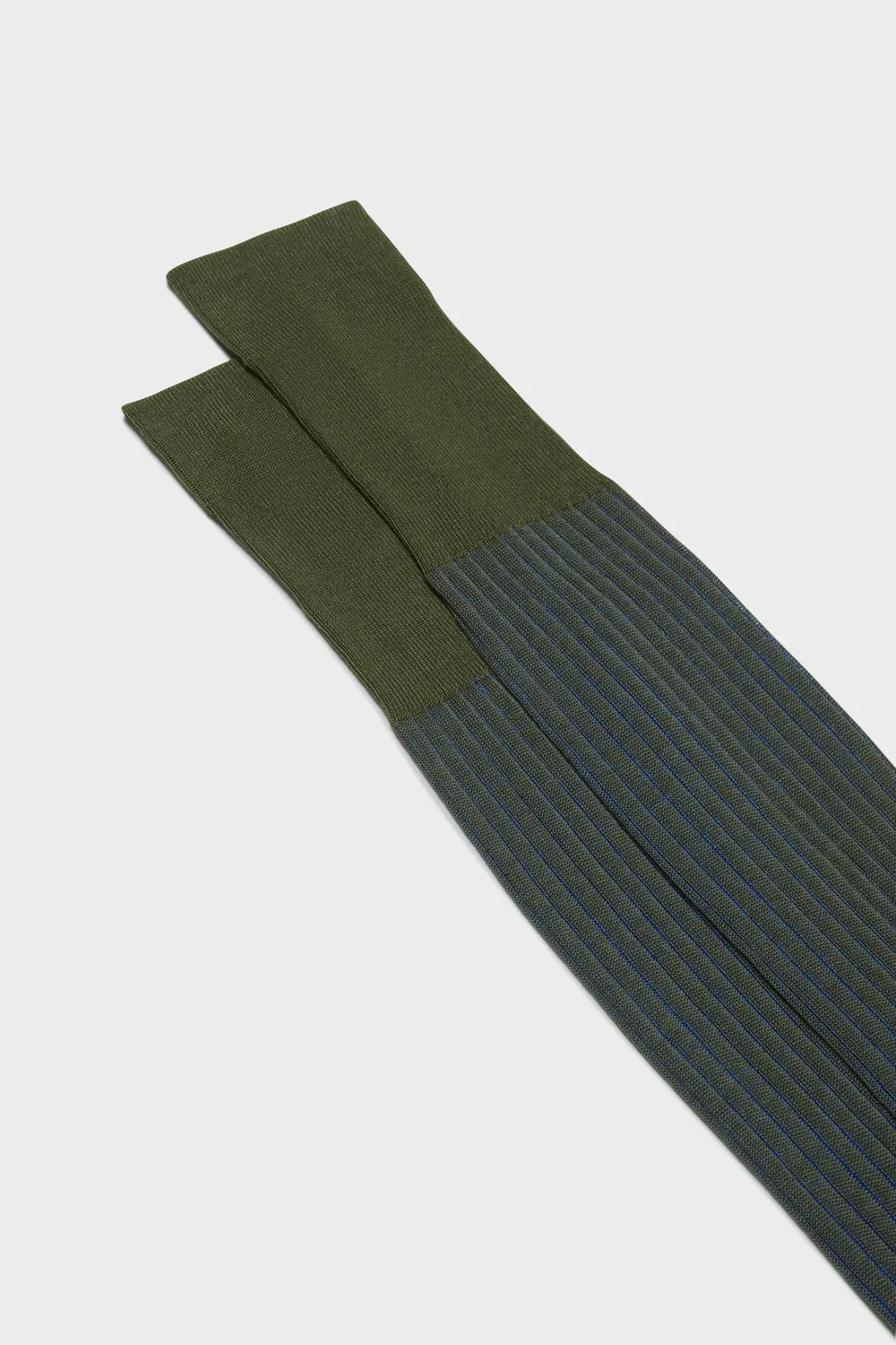 Bresciani Mario bomuldssokker dark green royal
