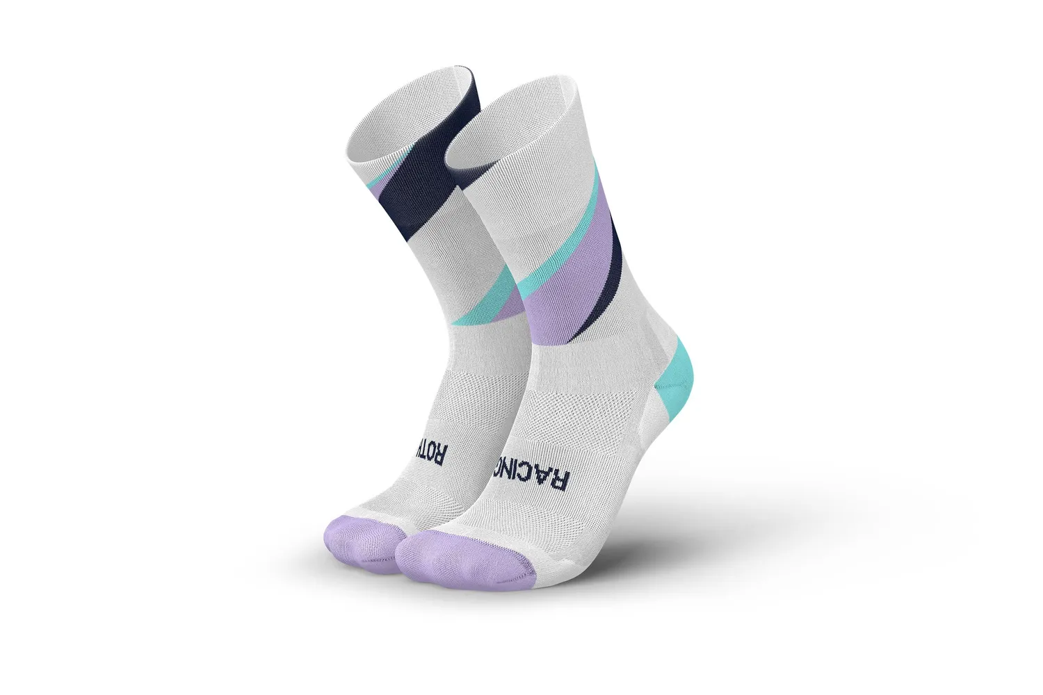 Incylence Ultralight Challenge Roth V4 løbestrømper navy purple