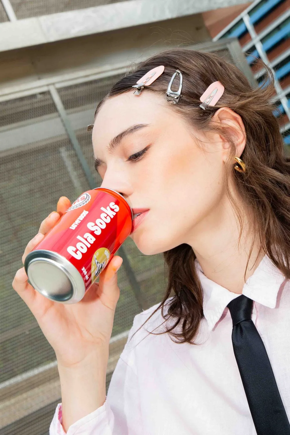 Eat My Socks Cola sokker 1 par sjove