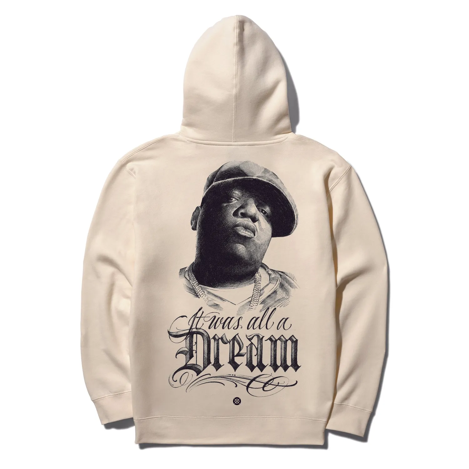 Stance It Was All hoodie bone bomuld unisex
