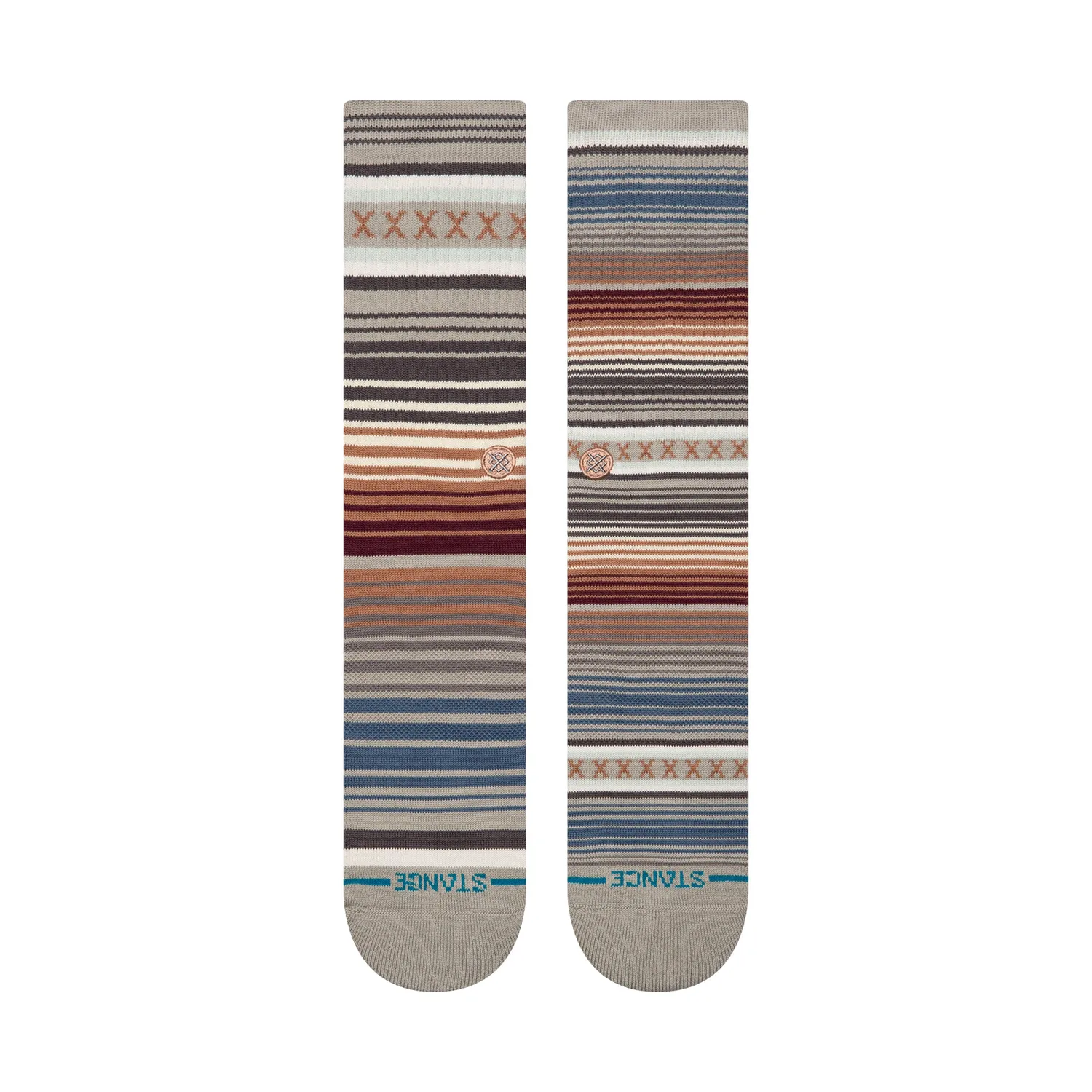 Stance Curren St crew strømper multi – bomuldsstrømper
