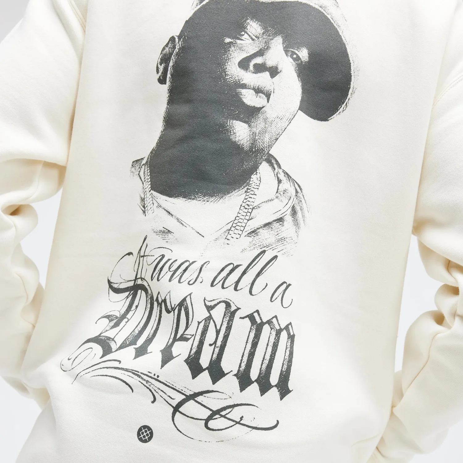 Stance It Was All hoodie bone bomuld unisex