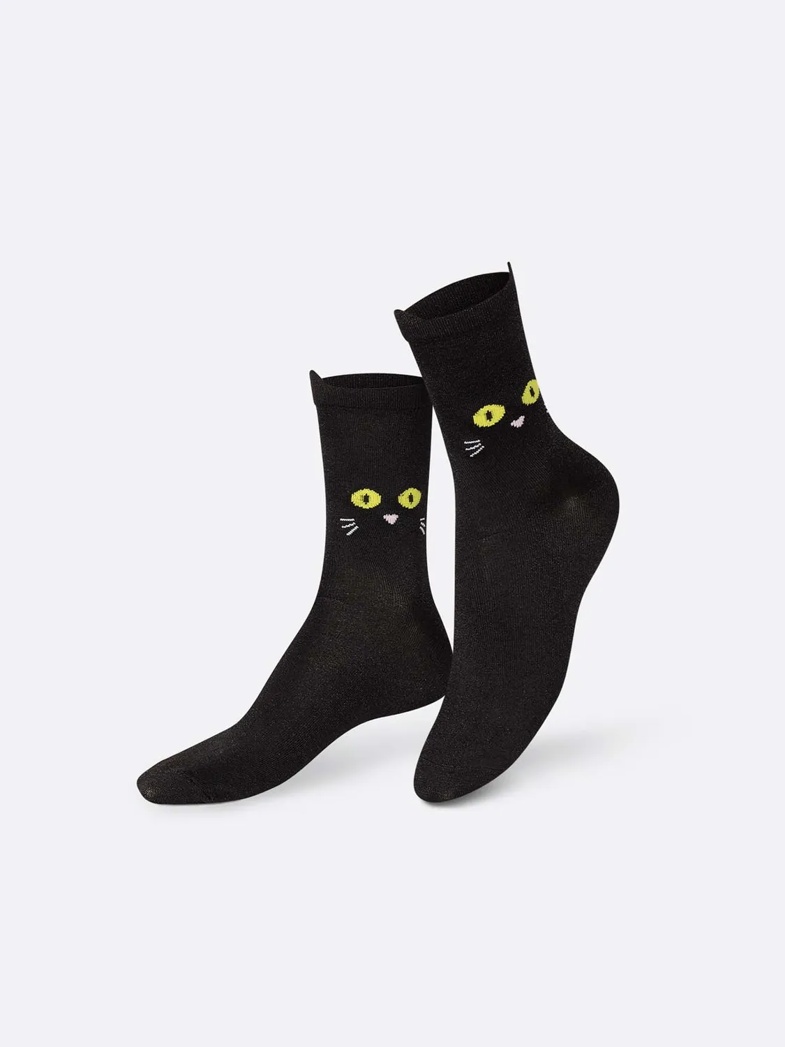 Eat My Socks Cat Walk Black sokker katteører