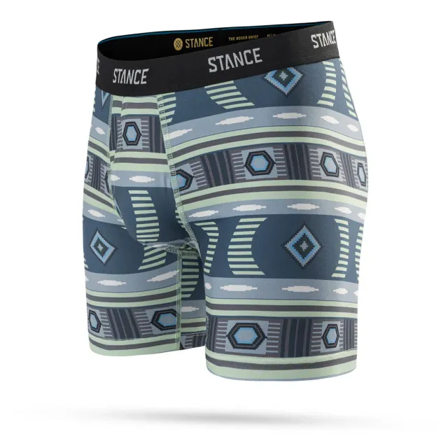 Stance Temple boxershorts grøn polyester