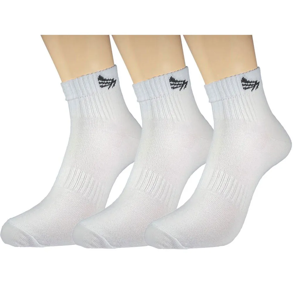 1000 Mile Puresox Lite sportssokker sort 3-pak åndbar