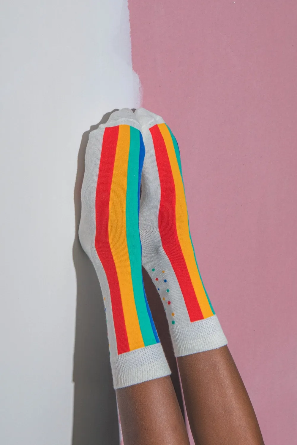 Eat My Socks Rainbow Cake Kids børnestrømper