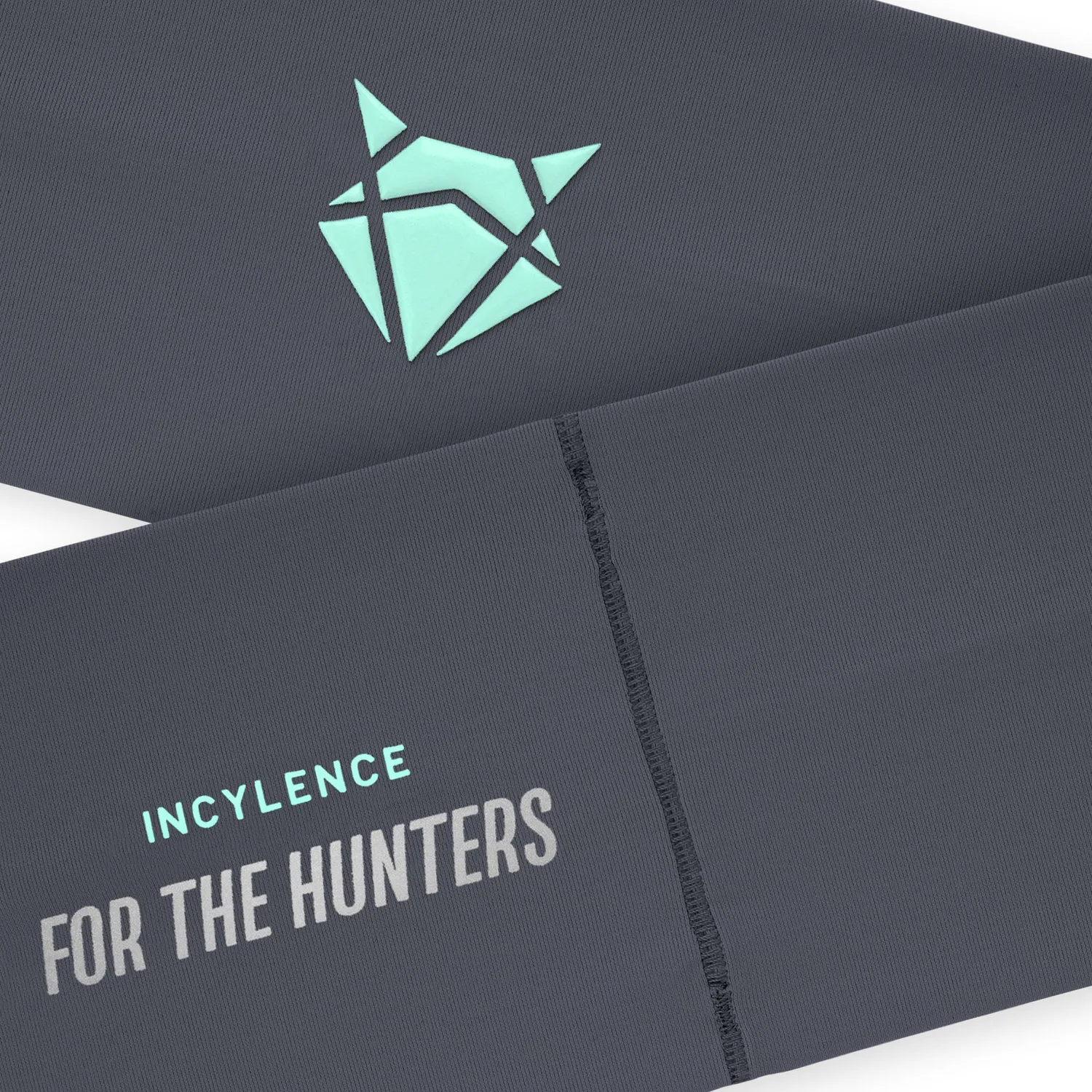 Incylence Headband V3 Grey Mint Green pandebånd Wide bredt