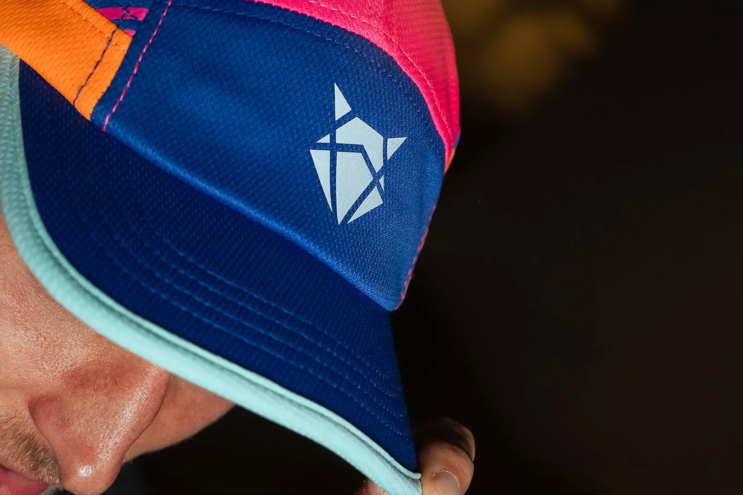 Incylence Trail Running Cap løbekasket sunset vibrance – let
