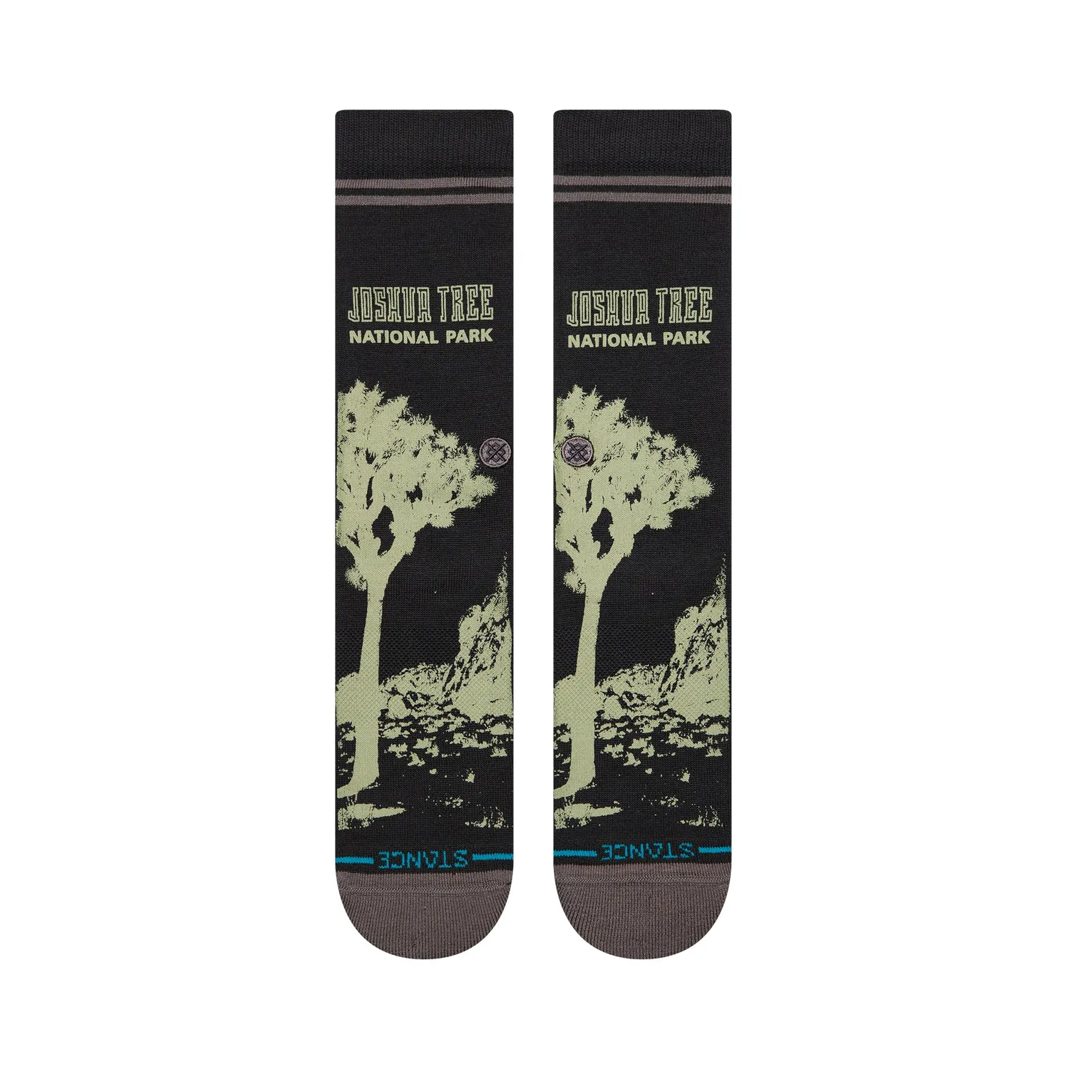 Stance Joshua Tree Crew NPF strømper sort bomuld