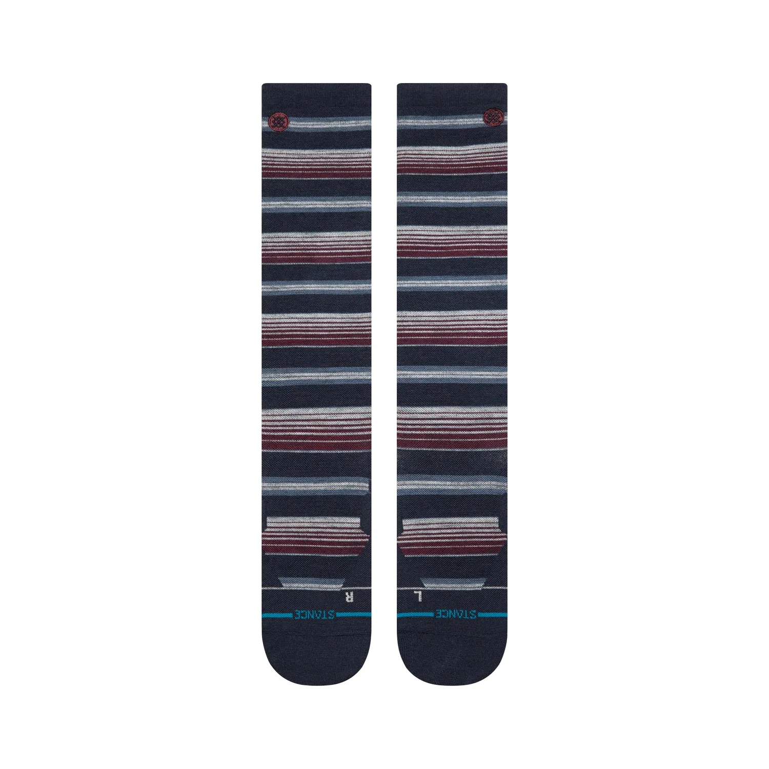 Stance Serape Ultra Light Wool skistrømper navy uld