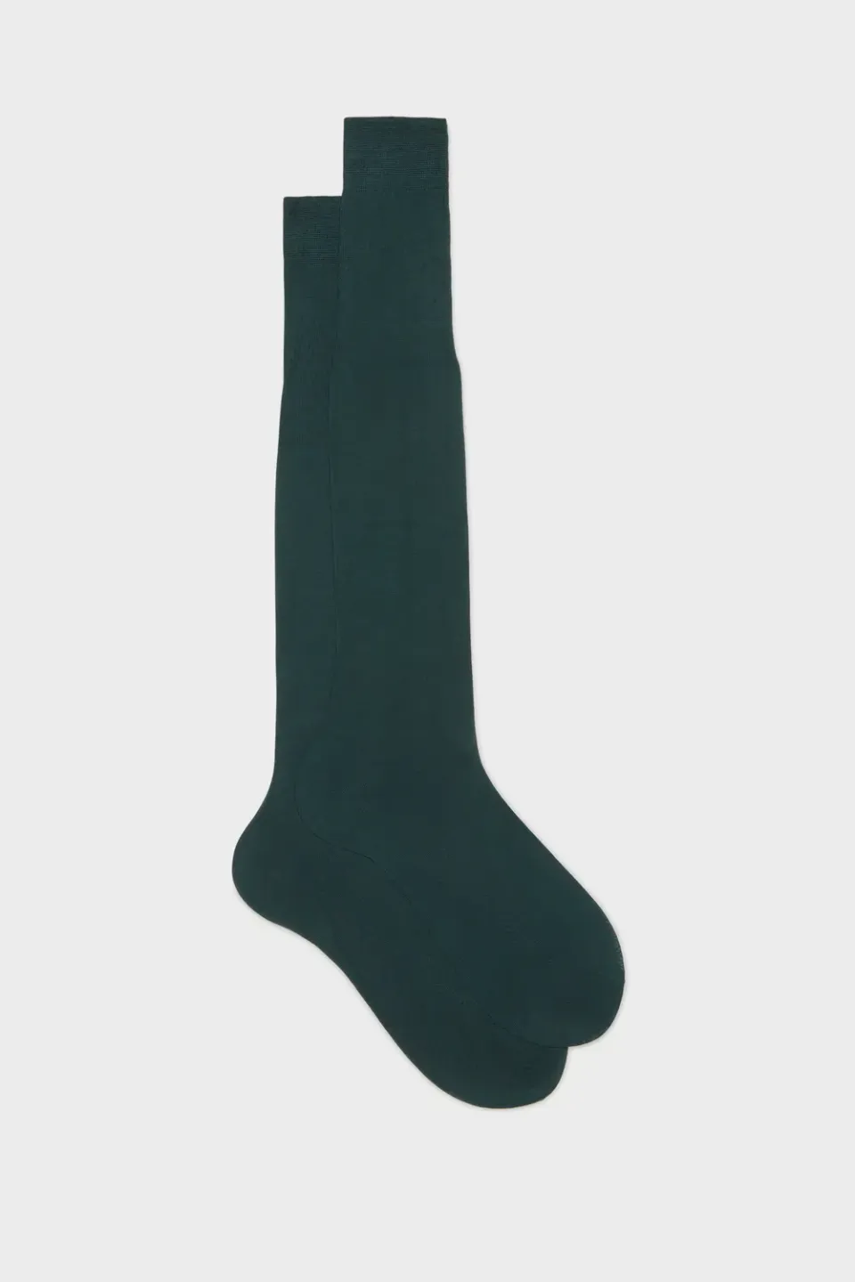 Bresciani Essentials Lorenzo herresokker forest green bomuld