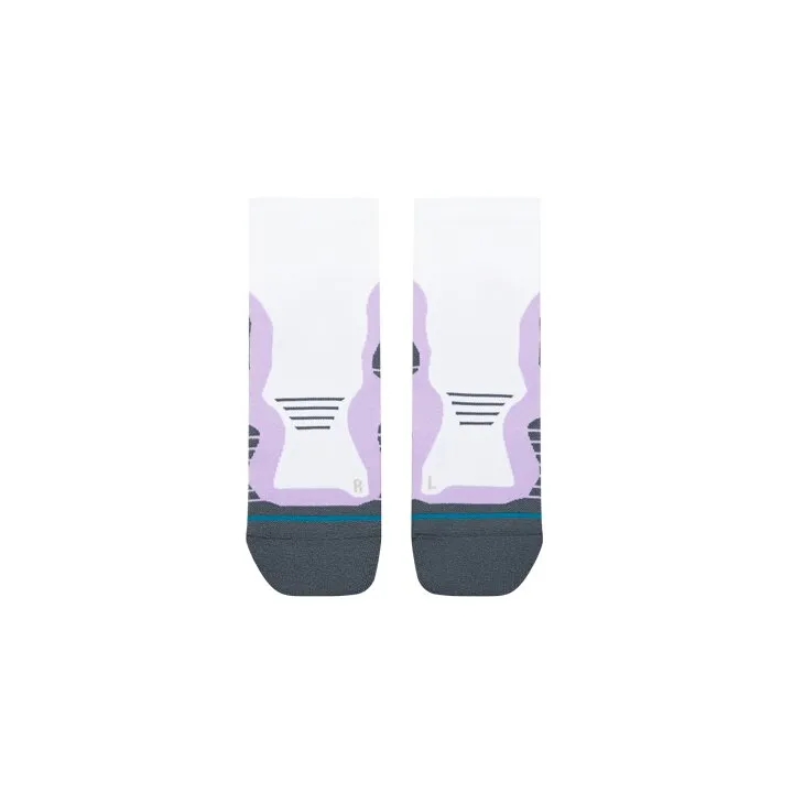 Stance Pace Light Quarter løbestrømper lavender lette