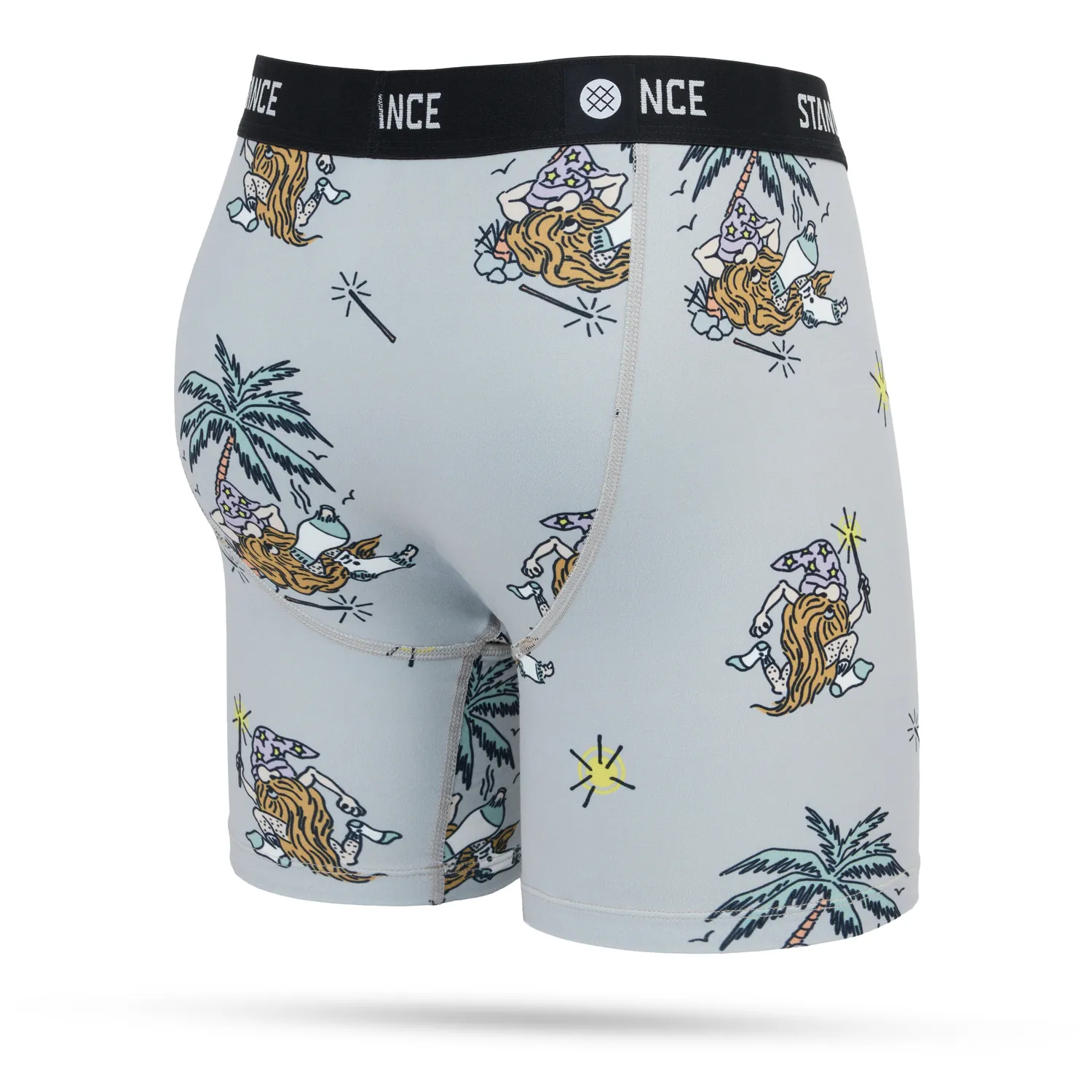 Stance Magic boxer brief grå polyester 15 cm