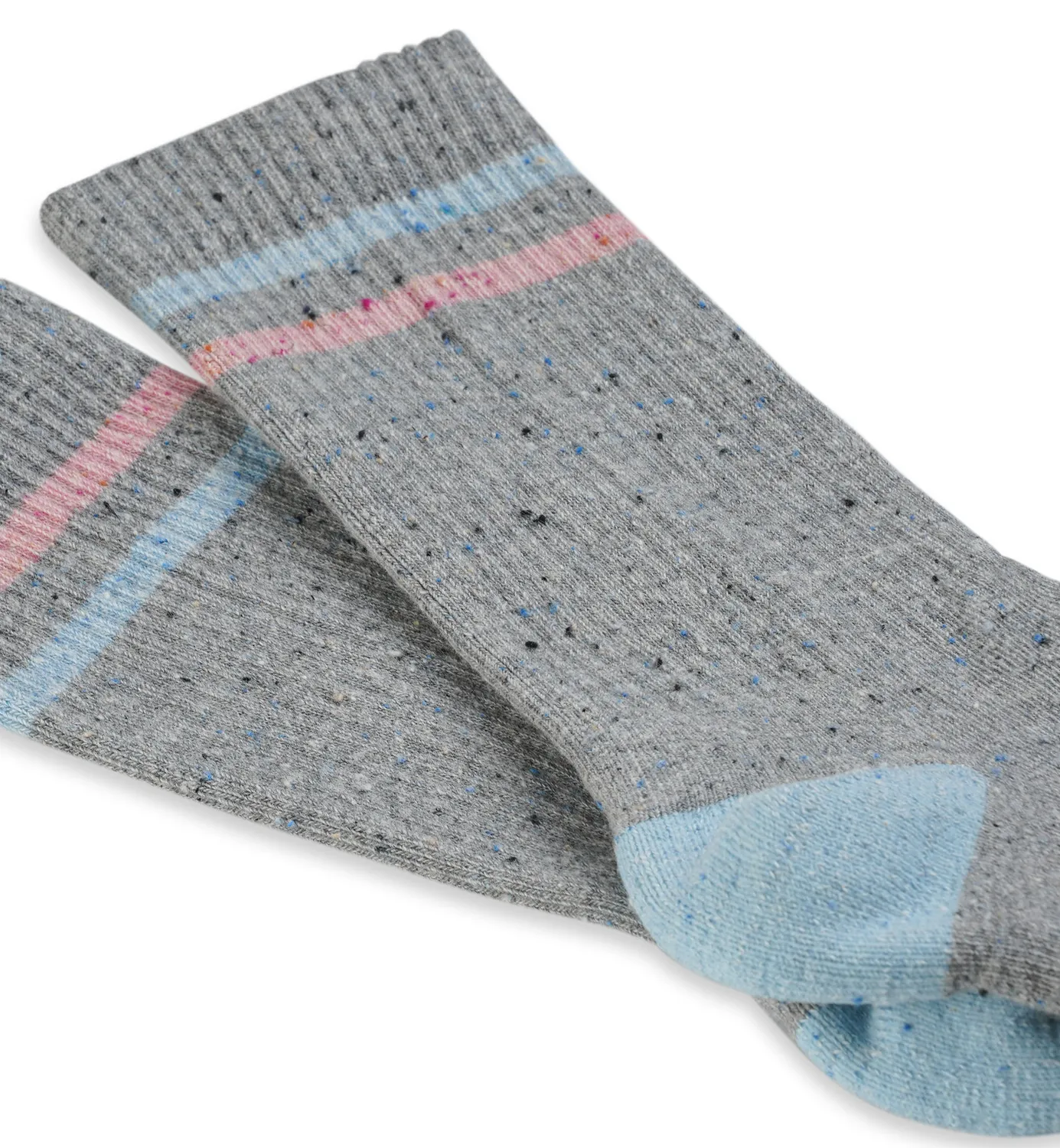 Incylence Lifestyle One Grey Blue hverdagssokker bomuld silke