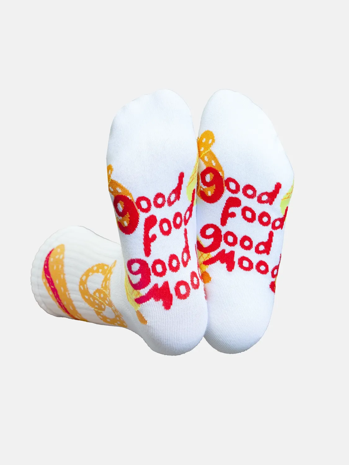 Eat My Socks Hot To Go sokker bomuld hvid