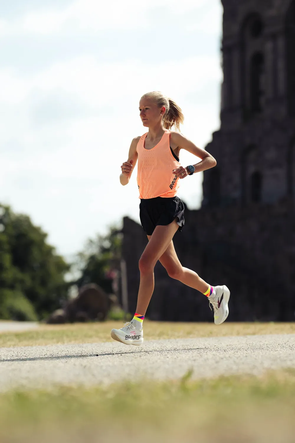 Incylence Ultralight Strides Short løbestrømper hvid 1 par let
