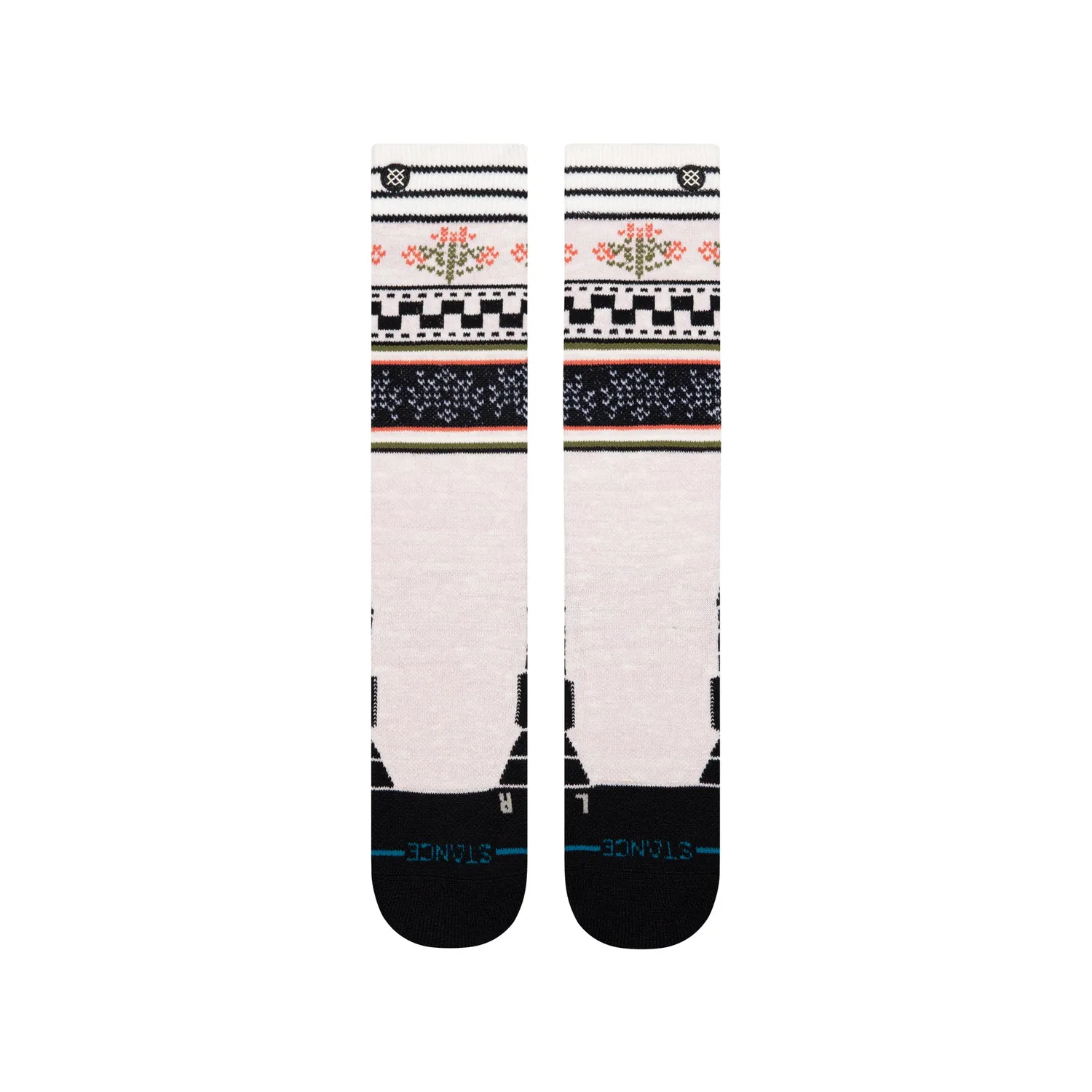 Stance Winter Bloom skisokker OTC lilla åndbar