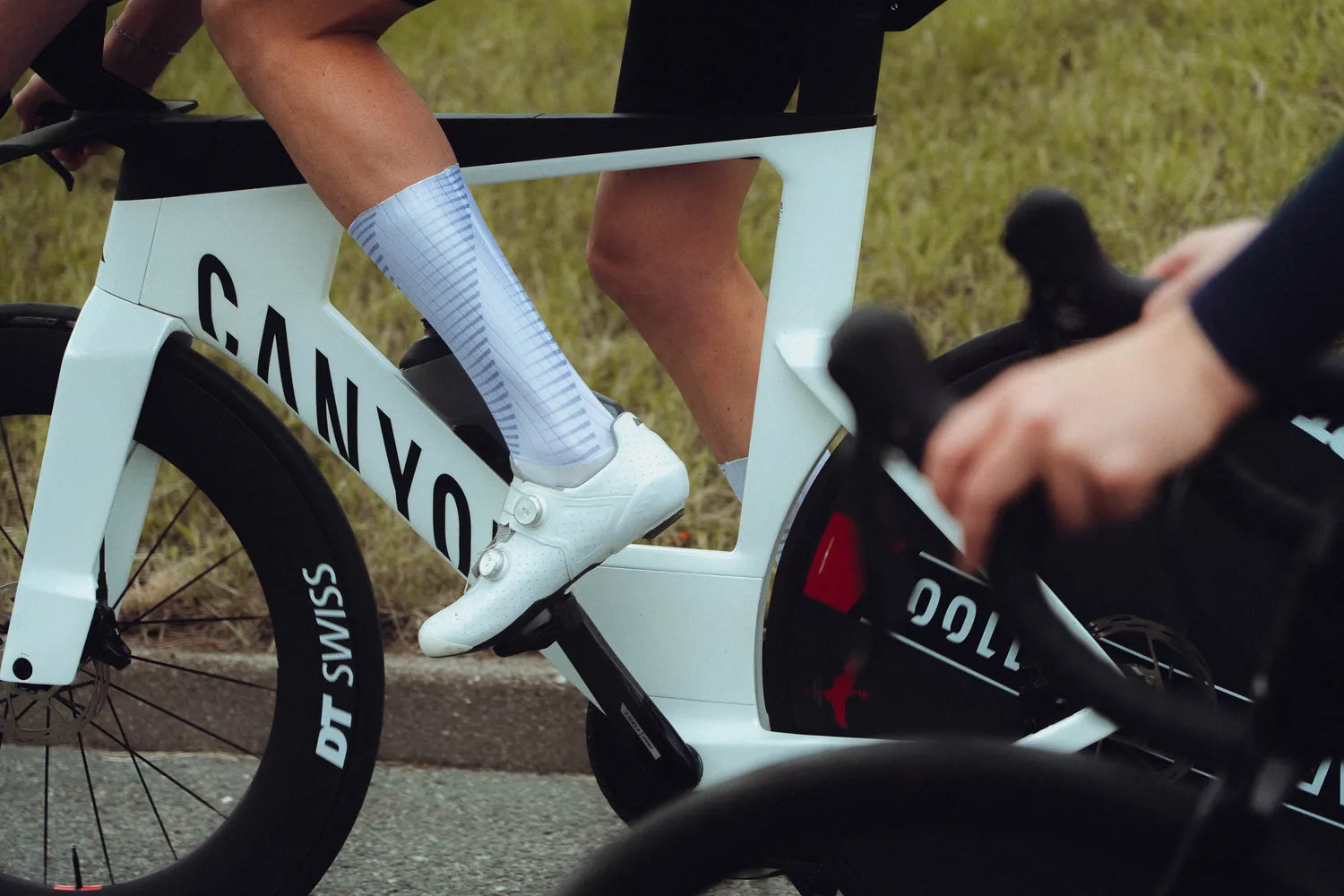 Incylence Cycling Aero Velocity cykelstrømper sølv aero
