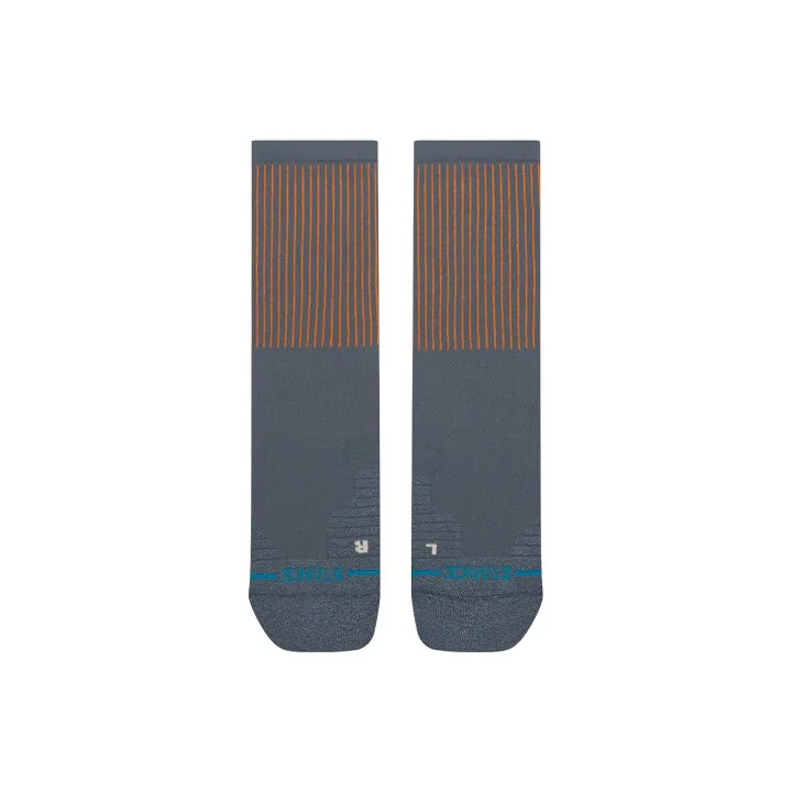 Stance Pop Stitch A458C26POP crew strømper grå