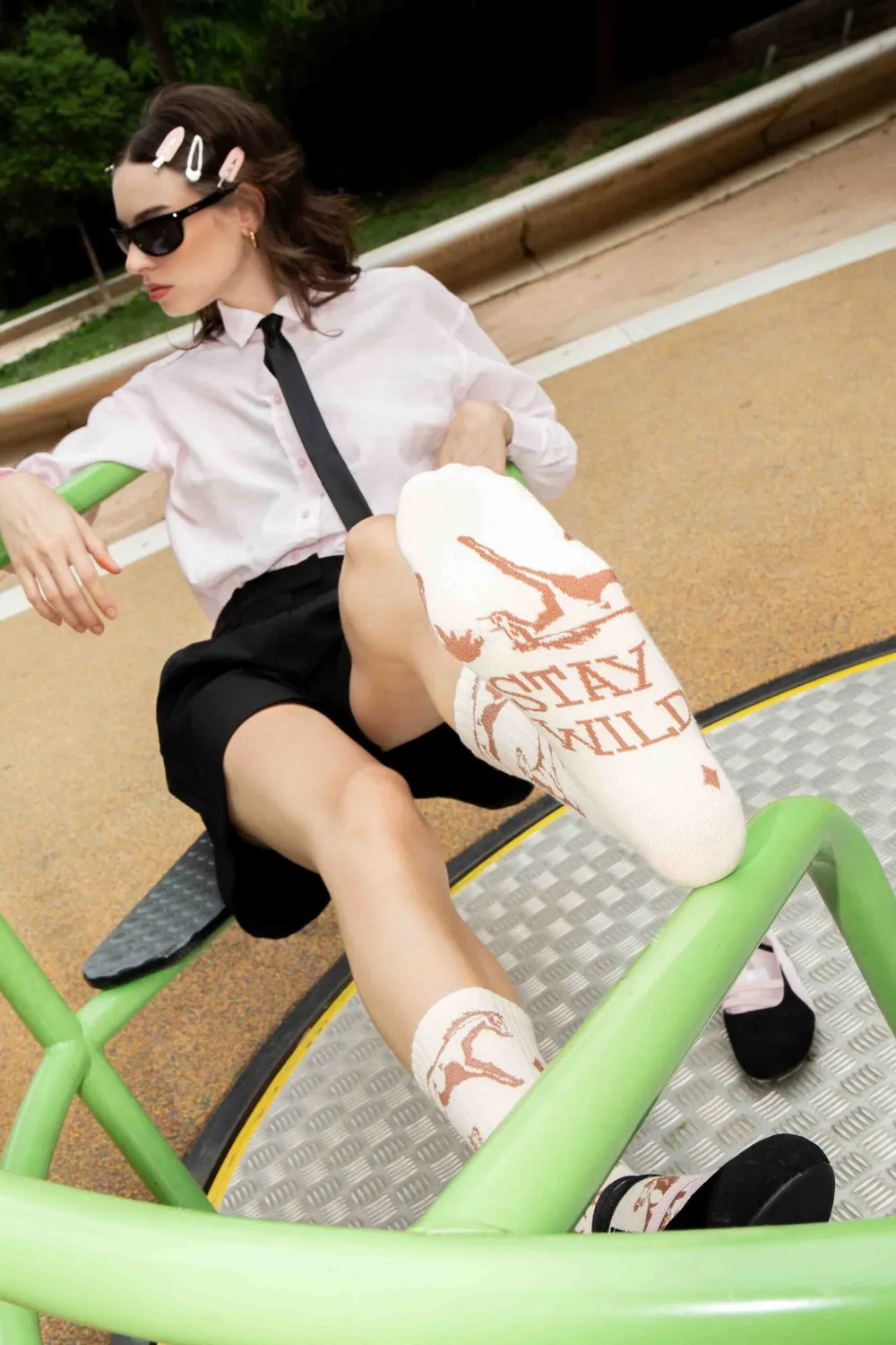 Eat My Socks Wild Horse sokker flat-pack vild stil