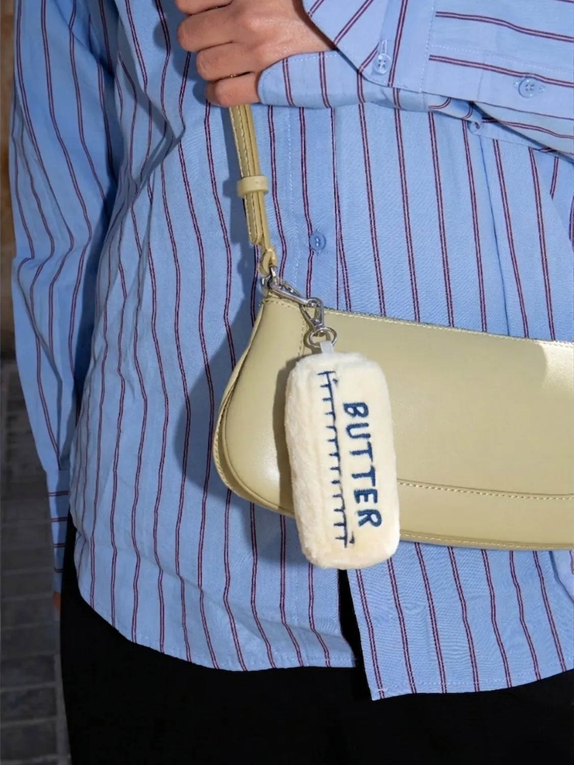 Eat My Socks Butter Bag Charm vedhæng plys
