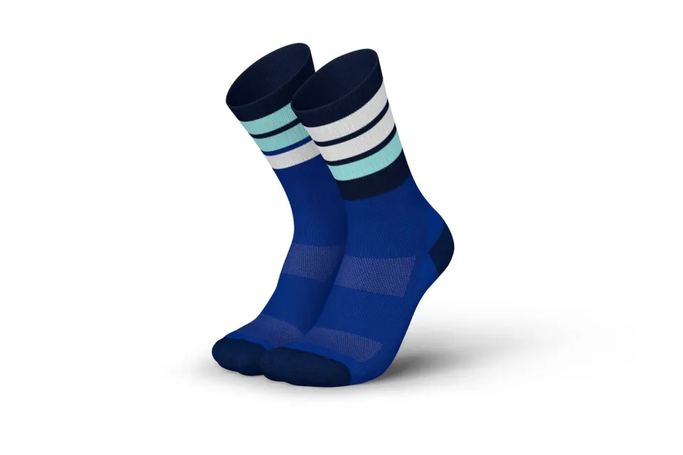 Incylence Merino Strive strømper blå cyan merinould