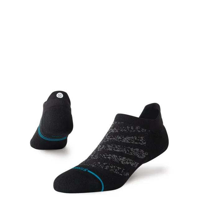 Stance Run Light Tab løbestrømper sort – let polstring