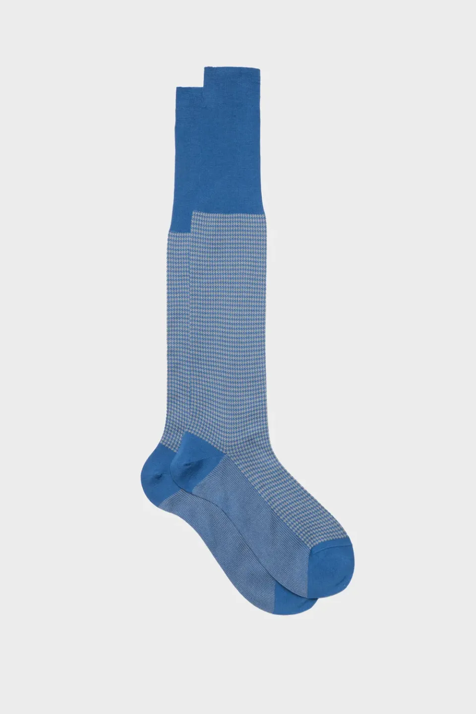 Bresciani Essentials Leo herresokker lyseblå bomuld
