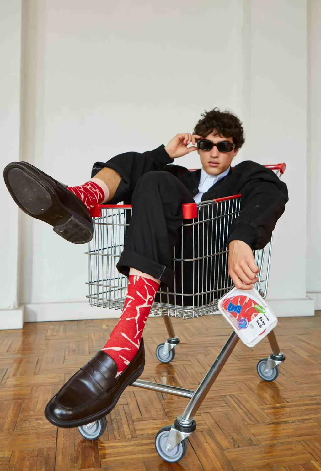 Eat My Socks Rump Steak sokker 2 par sjove